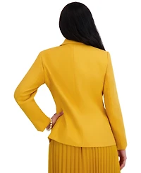 Kasper Women's Faux Double-Breasted Blazer, Regular & Plus Sizes