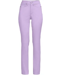 Lands' End Women's Stretch Chino High Rise Slim Pants