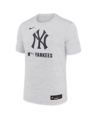 Nike Men's White New York Yankees Authentic Collection Velocity Performance Practice T-Shirt