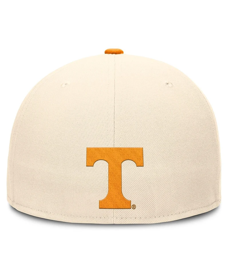 Nike Men's Natural Tennessee Volunteers Primetime True Performance Fitted Hat