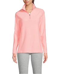 Lands' End Women's Anyweather Fleece Quarter Zip Pullover