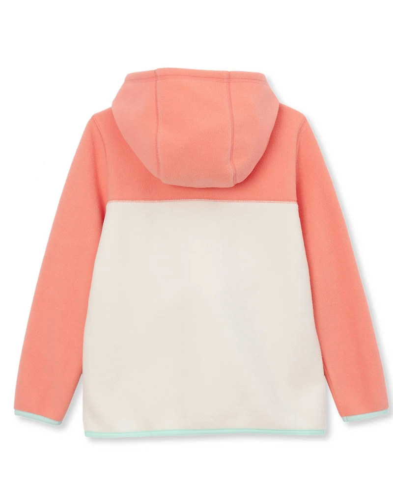 Lands' End Girls Fleece Full Zip Jacket with Hood