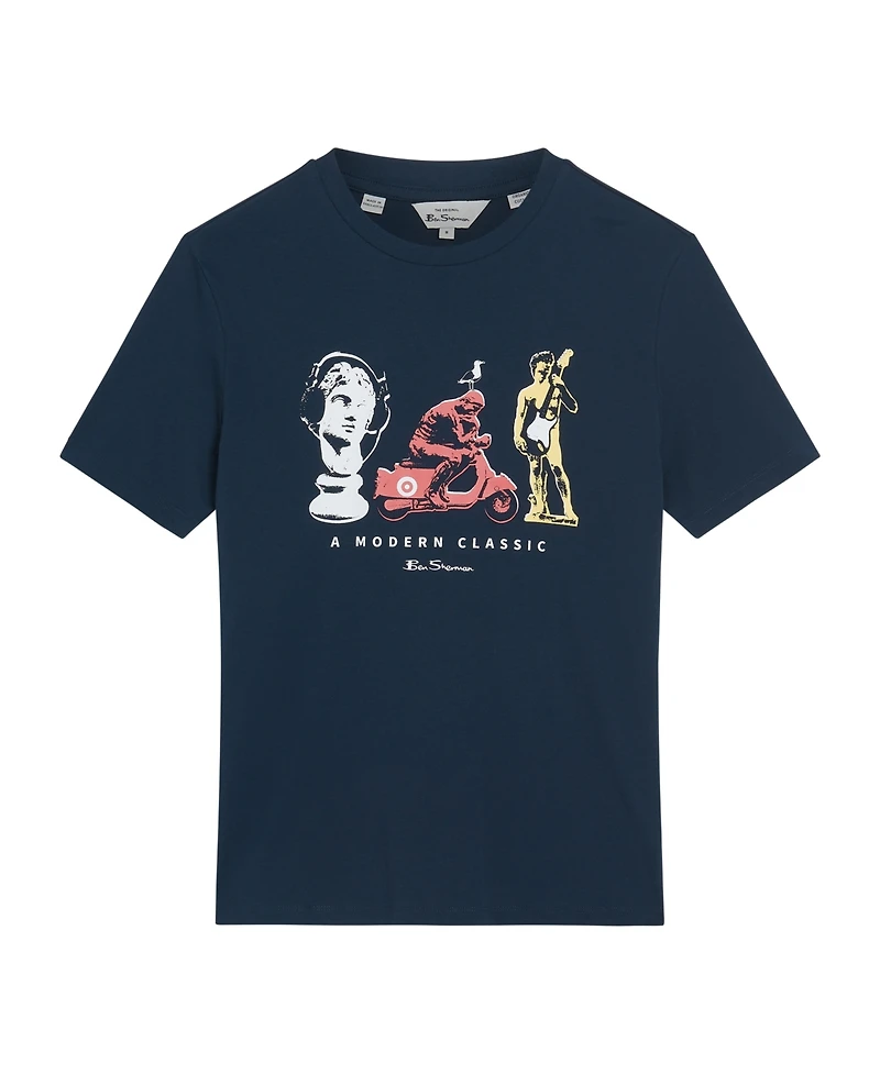 Ben Sherman Men's Statue Short Sleeve T-Shirt
