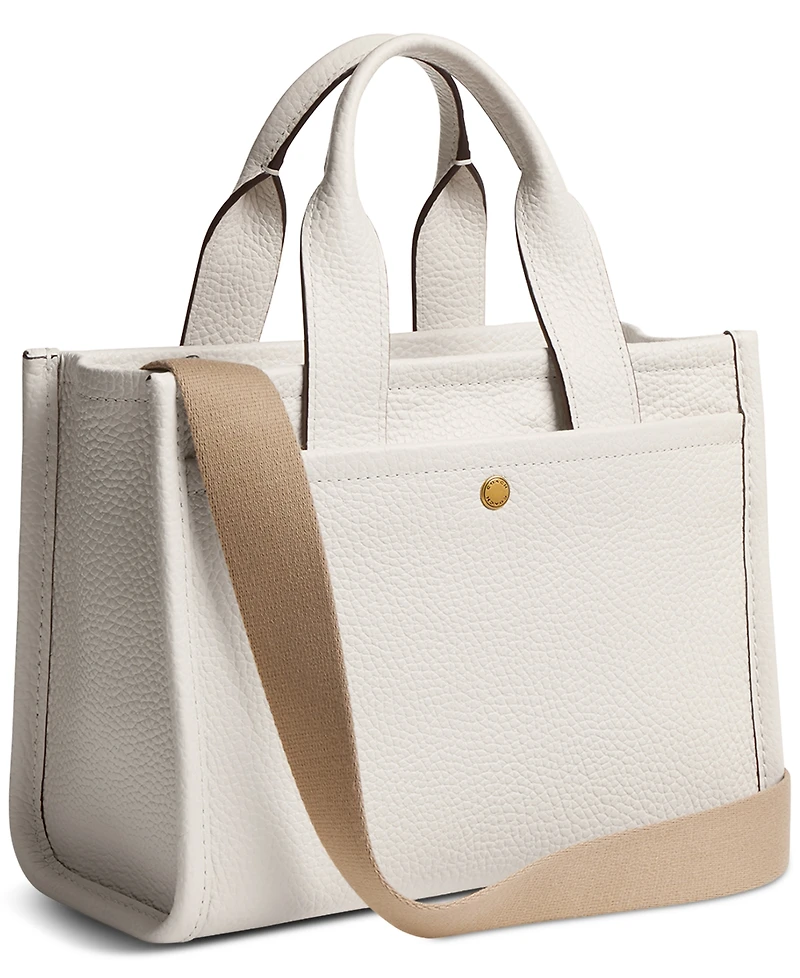 Coach Cargo Small Bubble Leather Tote Bag 26