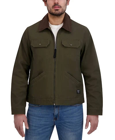 Hudson Men's Cotton Canvas Trucker Jacket