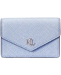 Lauren Ralph Textured Leather Small Flap Card Case