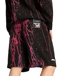 Puma x F1 Men's Splatter Paint Logo Shorts