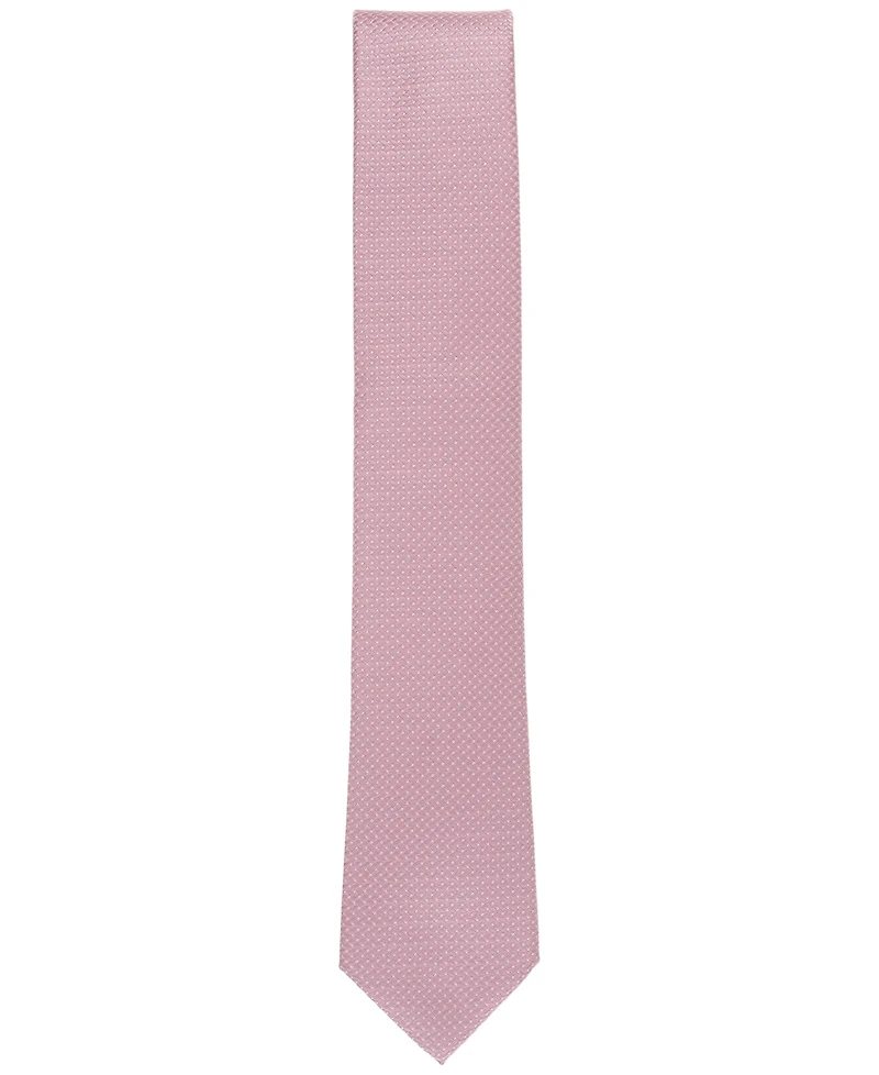 Alfani Men's Lugano Solid Textured Tie, Exclusively at Macy's