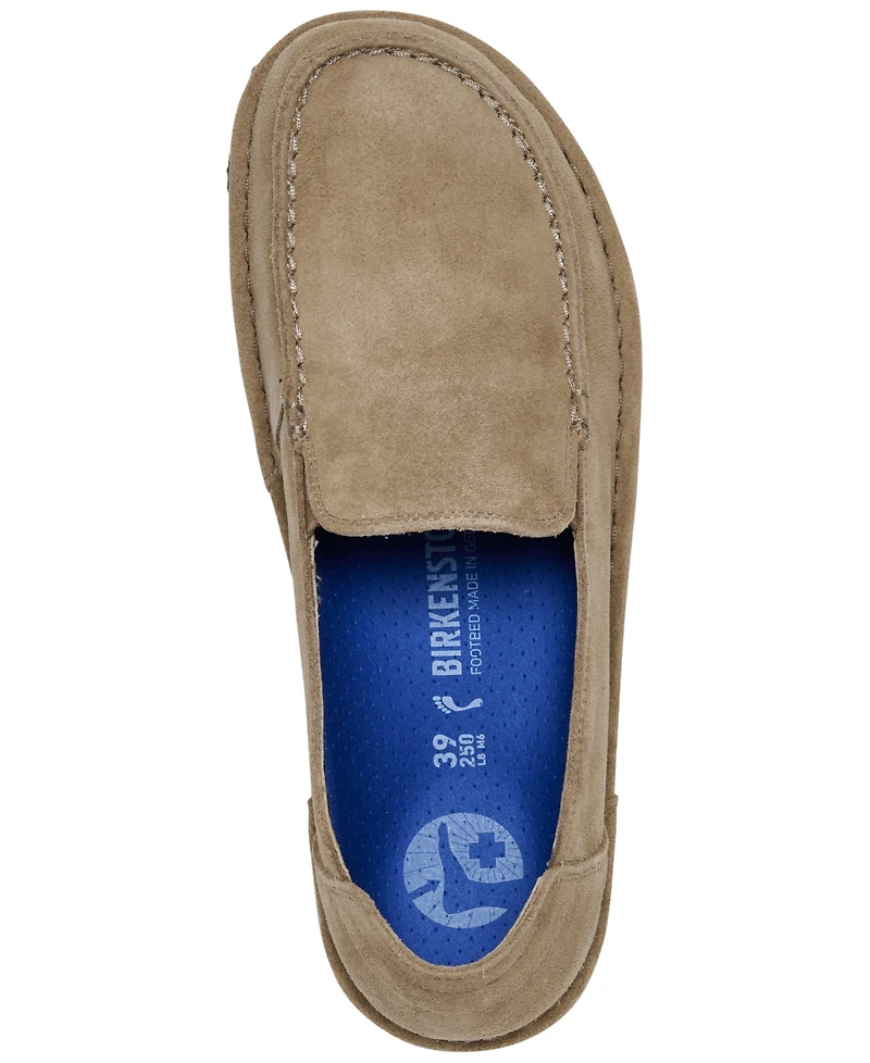 Birkenstock Women's Utti Suede Leather Moccasin Casual Sneakers from Finish Line