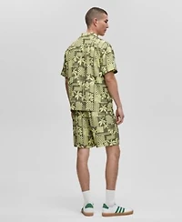 Mode Of One Mens Vacation Palm Camp Shirt Shorts Exclusively At Macys