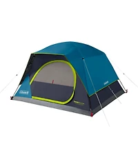 Coleman Blue 4-Person Dark Room Skydome Camping Tent