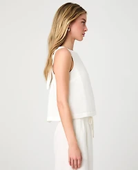 French Connection Women's Birdie Bow-Back Swing Top
