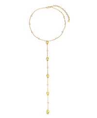 Ettika Marquise Crystal Lariat Necklace
