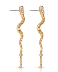 Ettika Serpentina Cubic Zirconia Drop Earrings
