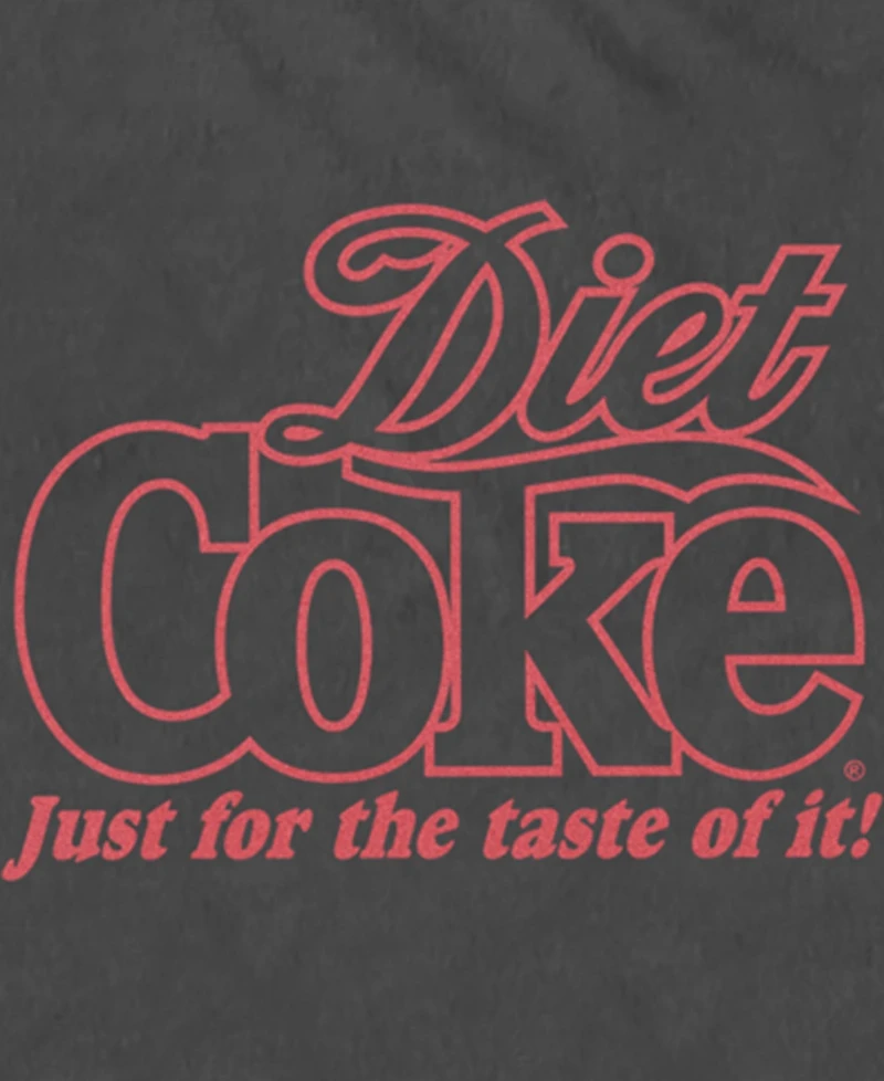 Coca-Cola Men's Diet Coke Outline Short Sleeve T-Shirt