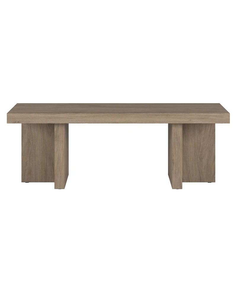 Hudson & Canal 44" Dimitra Wide Rectangular Coffee Table