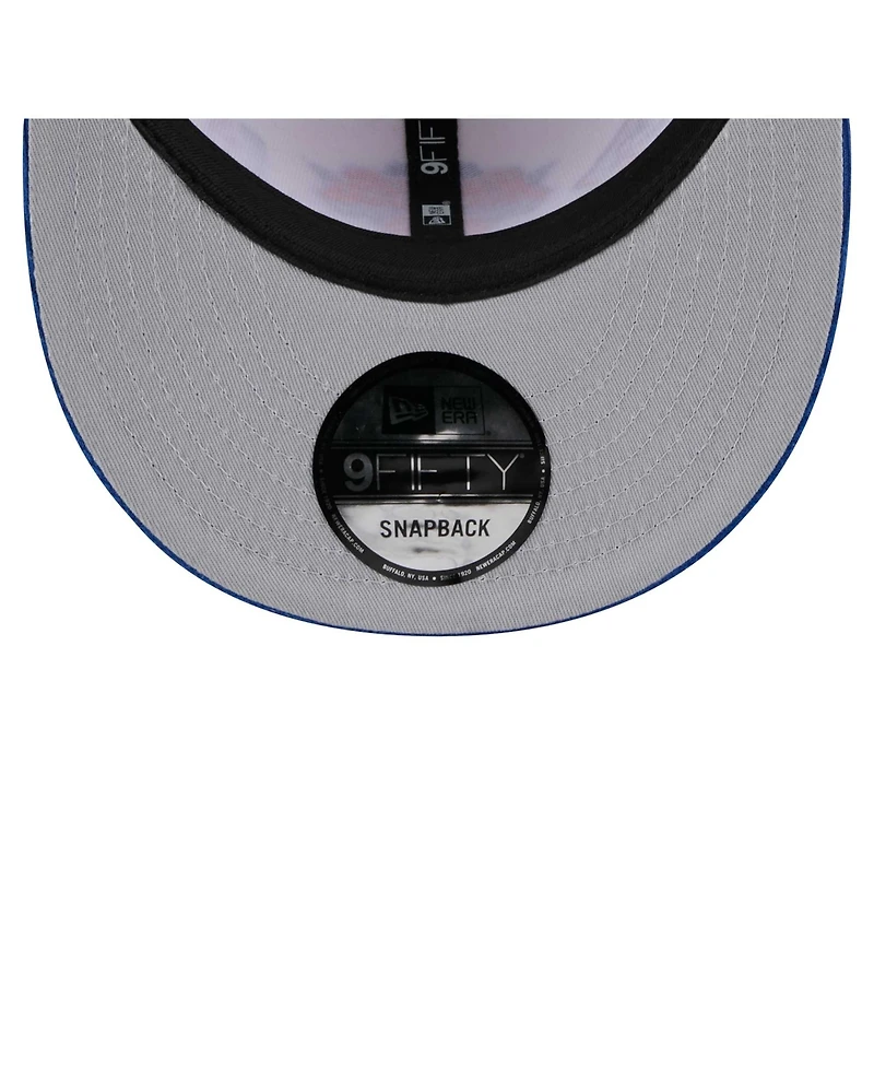 New Era Men's Cream New York Knicks Corduroy Two-Tone 9FIFTY Snapback Hat