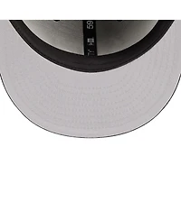 New Era Men's Black Cincinnati Bengals Main Patch 59FIFTY Fitted Hat