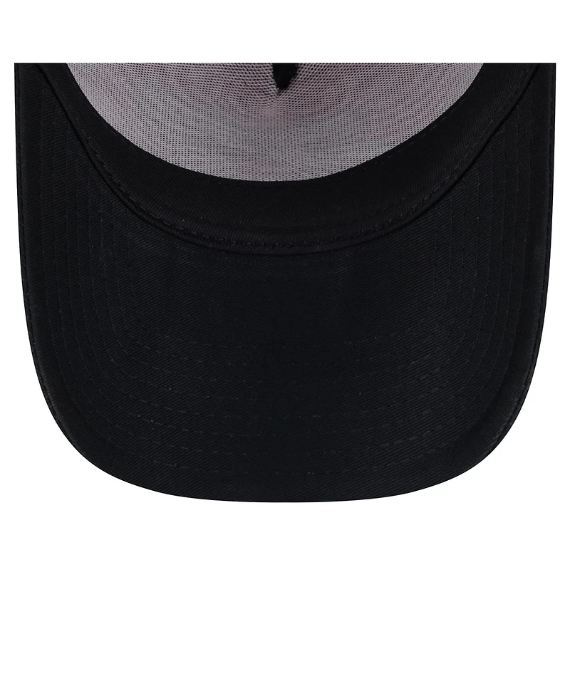 New Era Men's Red/Black Bubba Wallace Rope 9FORTY Trucker Snapback Hat