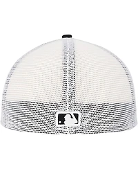 New Era Men's Black Chicago White Sox Team Color 59FIFTY Trucker Fitted Hat