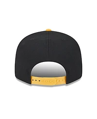 New Era Men's Black Iowa Hawkeyes Two-Tone 9FIFTY Snapback Hat