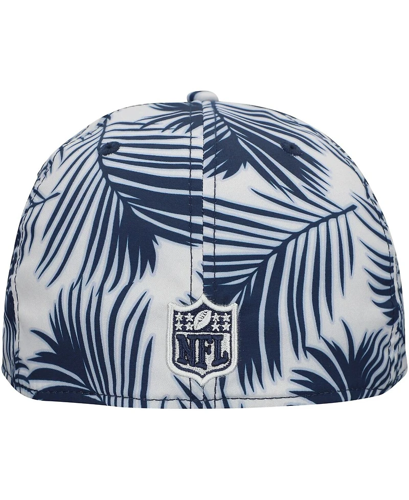 New Era Men's Gray Dallas Cowboys Palms 39THIRTY Flex Hat