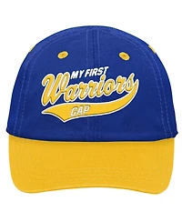 Outerstuff Baby Boys and Girls Blue Golden State Warriors My First Tail Sweep Slouch Flex Hat
