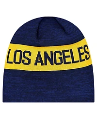 New Era Men's Navy La Galaxy 2025 Kickoff Beanie Hat