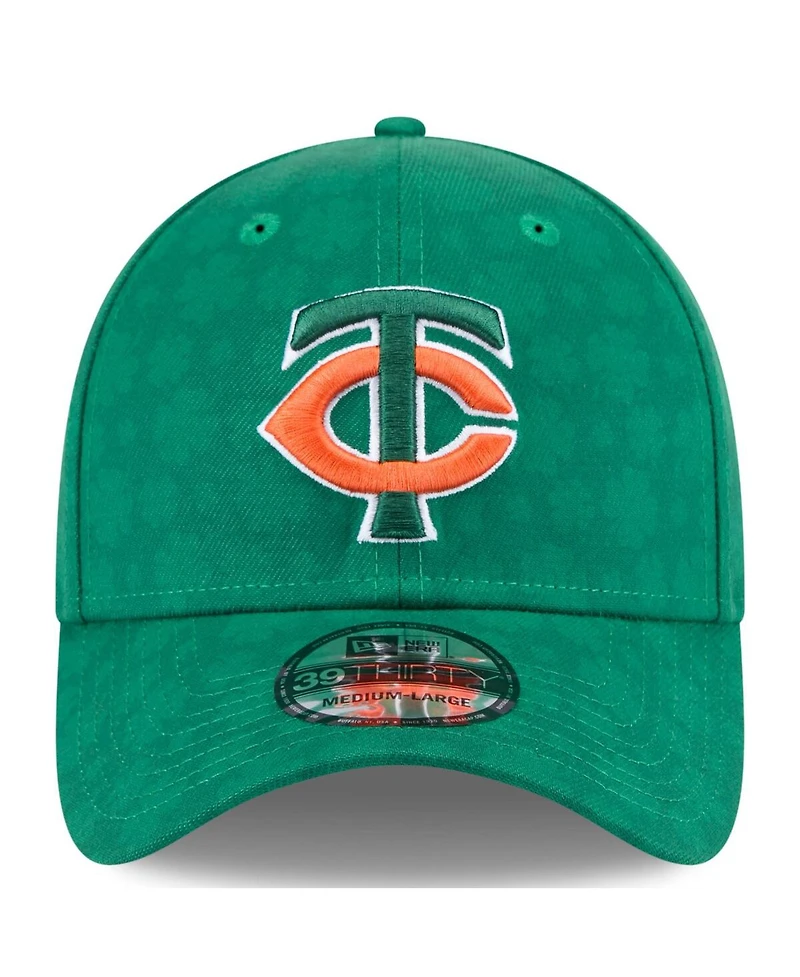 New Era Men's Kelly Green Minnesota Twins St. Patrick's Day 39THIRTY Flex Hat