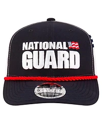 New Era Men's Black/White Dale Earnhardt Jr. National Guard 9SEVENTY Stretch-snap Hat