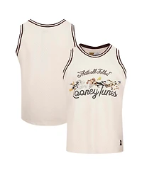 Freeze Max Men's Cream Looney Tunes That's All Folks Basketball Jersey