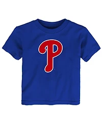 Outerstuff Toddler Royal Philadelphia Phillies Primary Logo T-Shirt