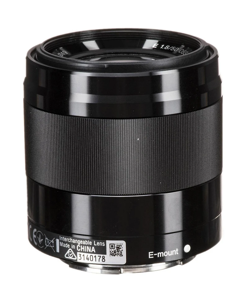 Sony E 50mm F1.8 Oss Prime Lens (Black)