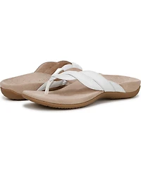 Vionic Womens Bella Braid Thong Sandals