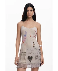 Desigual Women's Dress designed by Mr. Christian Lacroix