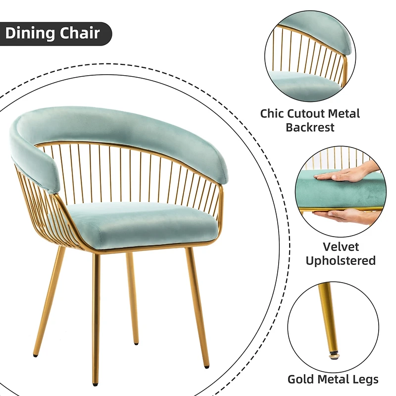 Dyhome Mid Century Dining Chair