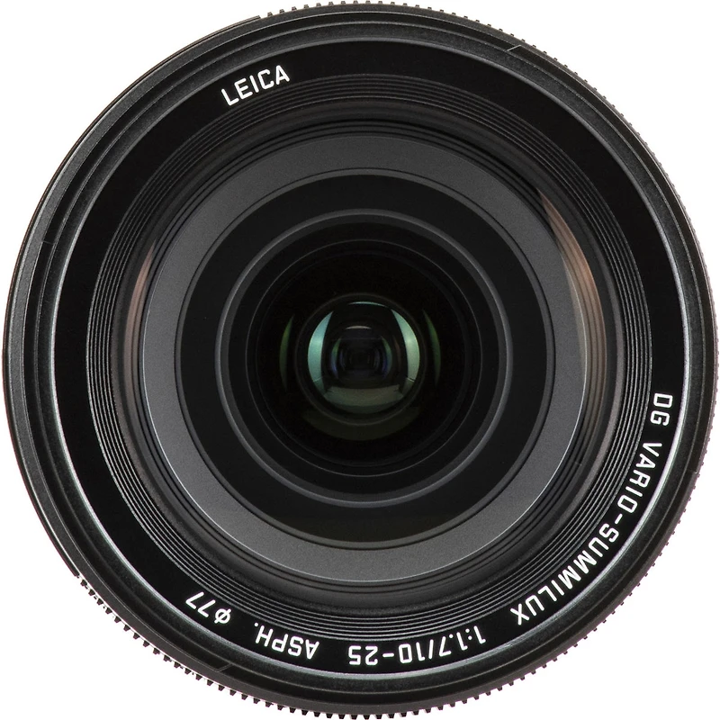Panasonic Lumix G Leica Dg Vario-Summilux 10-25mm f/1.7 Aspherical Lens for Micro Four Thirds, Black