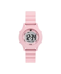 Skechers Women's Rosencrans Digital, Blush Polycarbonate Watch