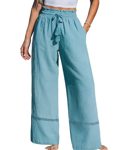 Cupshe Women's Tranquil Bay Pants