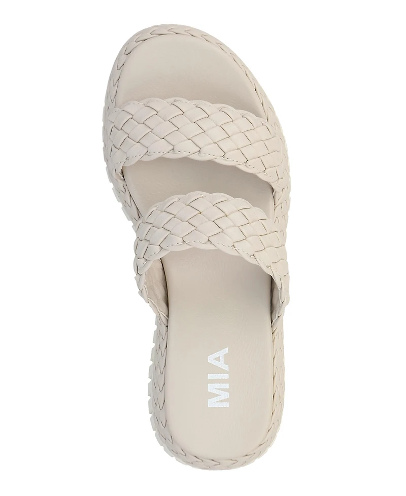 Mia Women's Yoshi Slip-On Wedge Sandals
