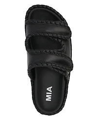 Mia Women's Gemi Double Strap Slip-On Sandals