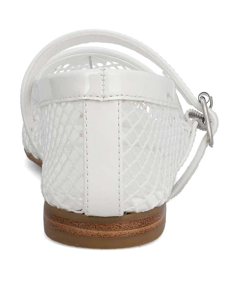 Mia Women's Rayza Mary-Jane Round Toe Flats