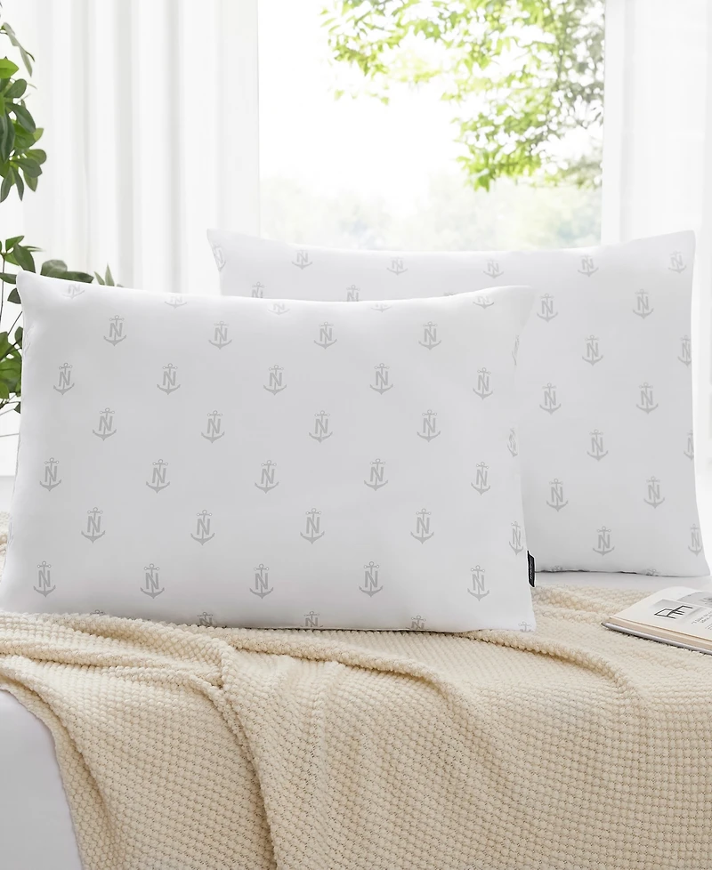 Nautica True Comfort Pillow 2-Pack, Standard/Queen