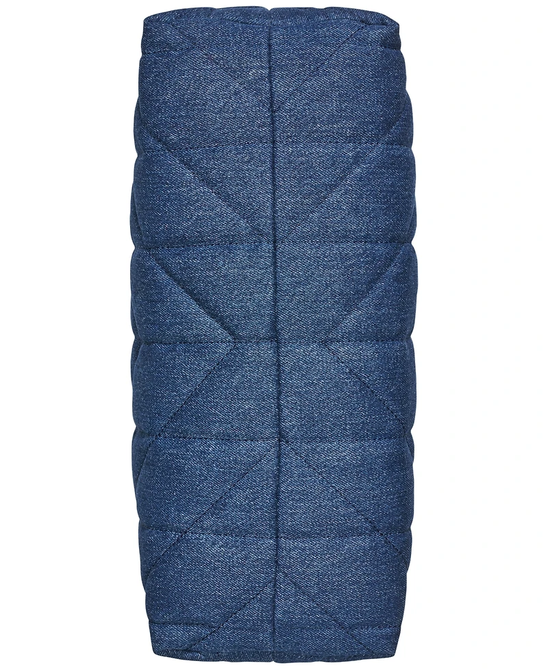 Karl Lagerfeld Paris Voyage Quilted Denim Hobo Bag