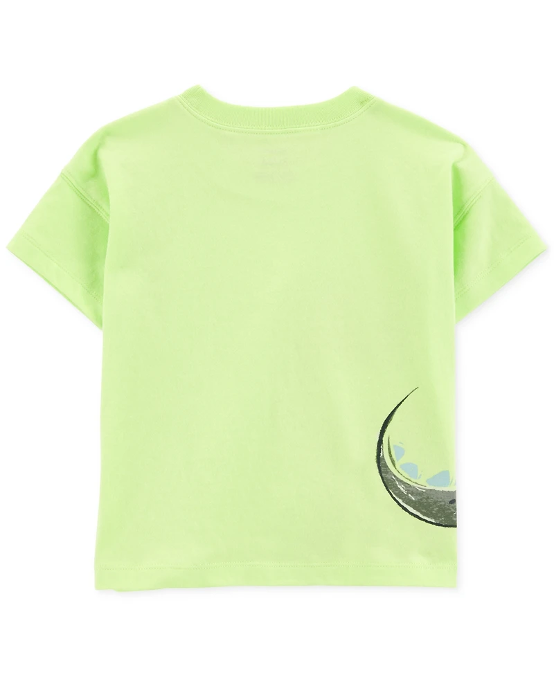 Carter's Toddler Boys Dinosaur Graphic T-Shirt & Shorts, 2 Piece Set