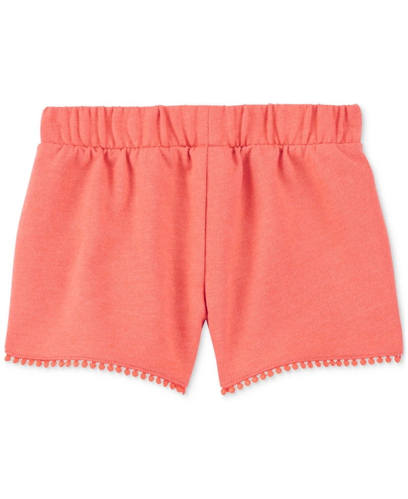 Carter's Toddler Girls Pom-Pom Dolphin Shorts