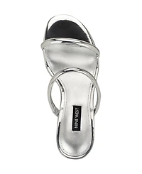 Nine West Women's Berri Double Strap Kitten Heel Sandals