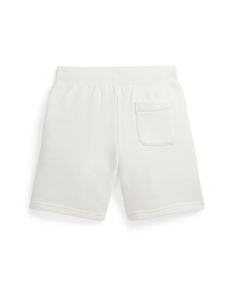 Polo Ralph Lauren Toddler and Little Boys Madras-Logo Fleece Short