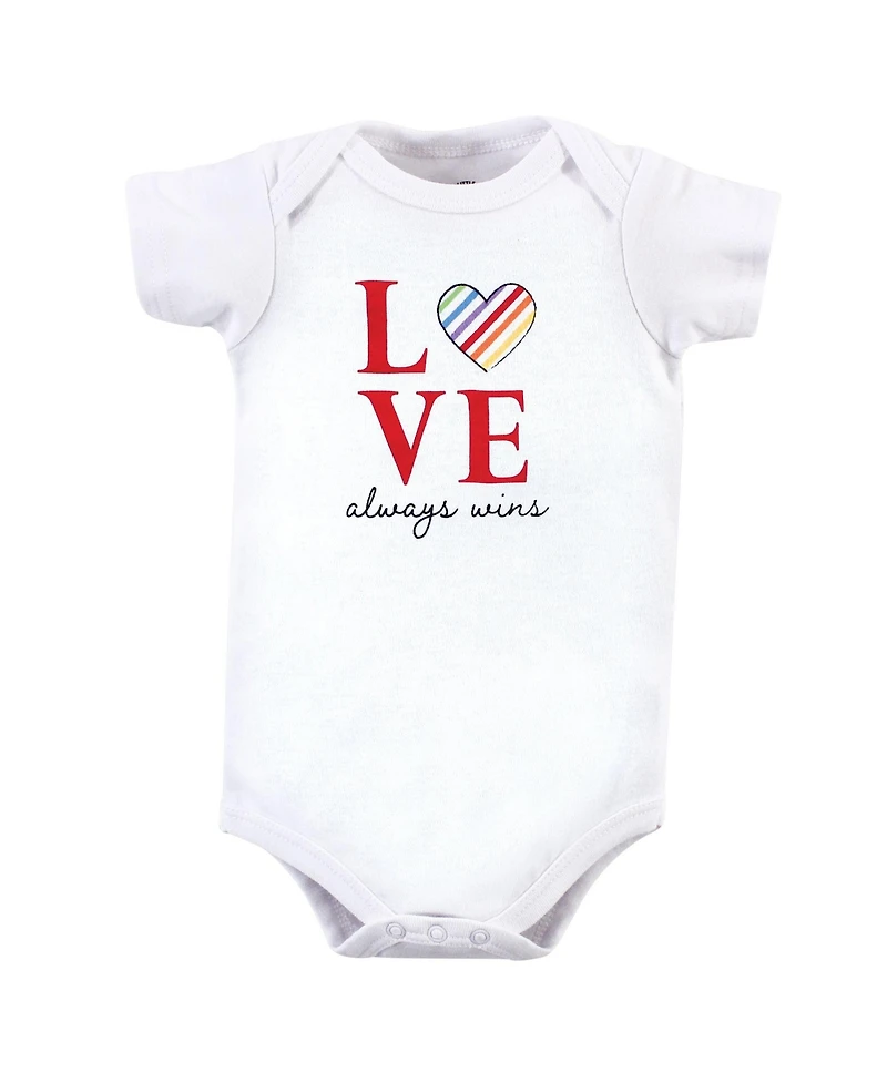 Little Treasure Baby Boys Unisex Soft Cotton Full Outfit Bodysuit, Pants, and Booties Set