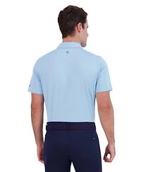 Ben Sherman Men's Golf Tonal Diamond Jacquard Sports Fit Polo Shirt